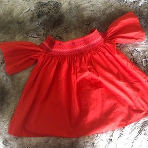 Anthropologie off shoulder top